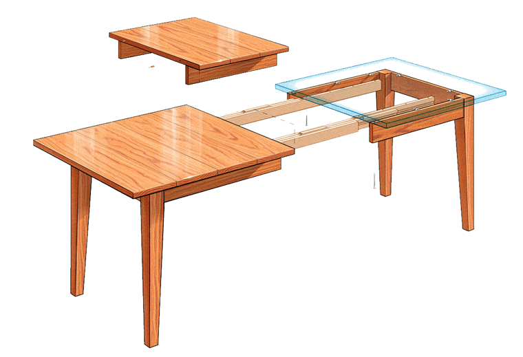 dining-table-plans-with-leaf
